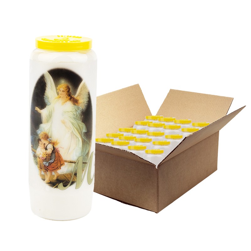 Velas de Novena Ángel de la Guarda - 20 piezas