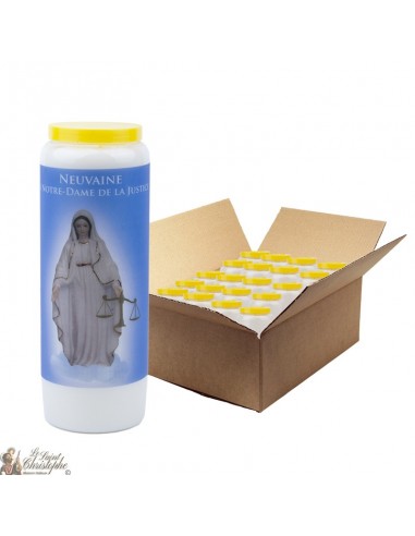 Virgin Mary Novena kaarsen van goede levering - 20 stuks