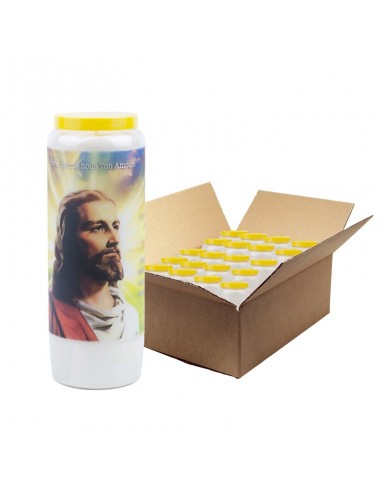 Prayer Jesus Novena candles - 20 pieces