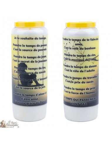 Novena Candles Please take time - 20 pieces