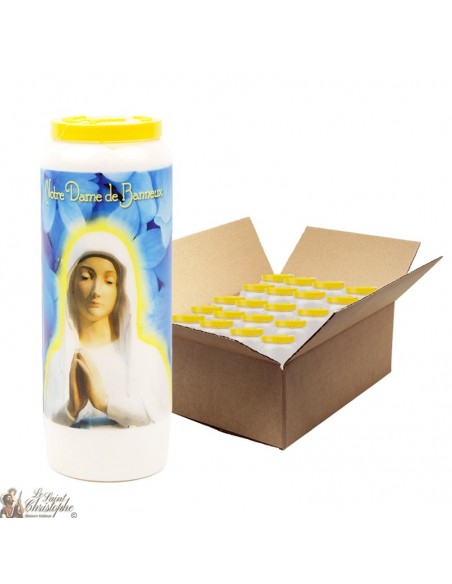 Candele della Vergine Novena dei poveri di Banneux N.D. - 20 pezzi