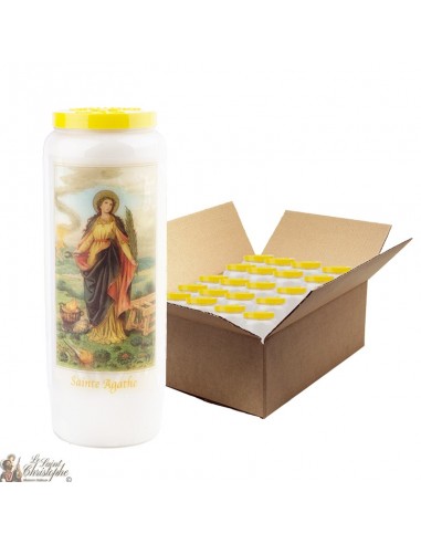 Candele Novena a Santa Teresa di Lisieux - 20 pezzi