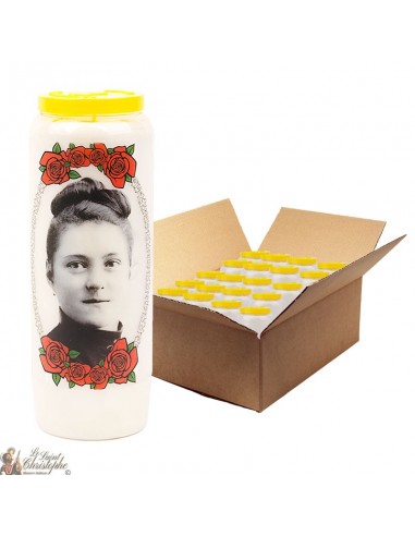 Saint Thérèse of Lisieux Novena candles - 20 pieces