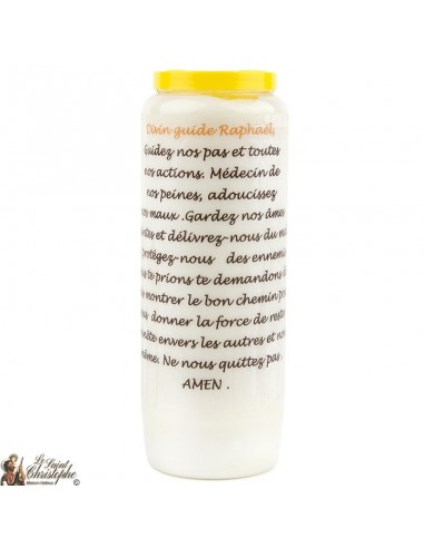 Candele Saint Raphael Novena - Modello 2 - 20 pezzi