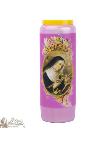 Roze Novena Kaarsen Saint Rita