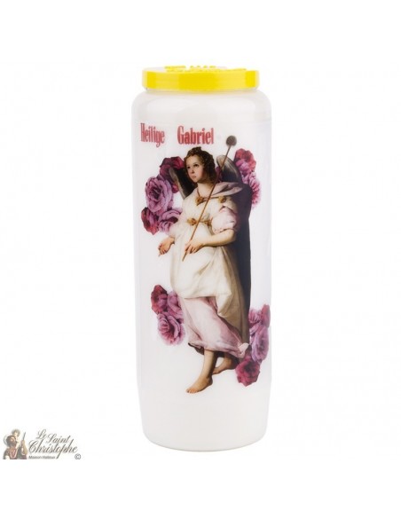 Novena Candle Saint Gabriel geparfumeerd met salie - 1 - 20 stuks